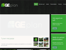 Tablet Screenshot of ge-plan.be